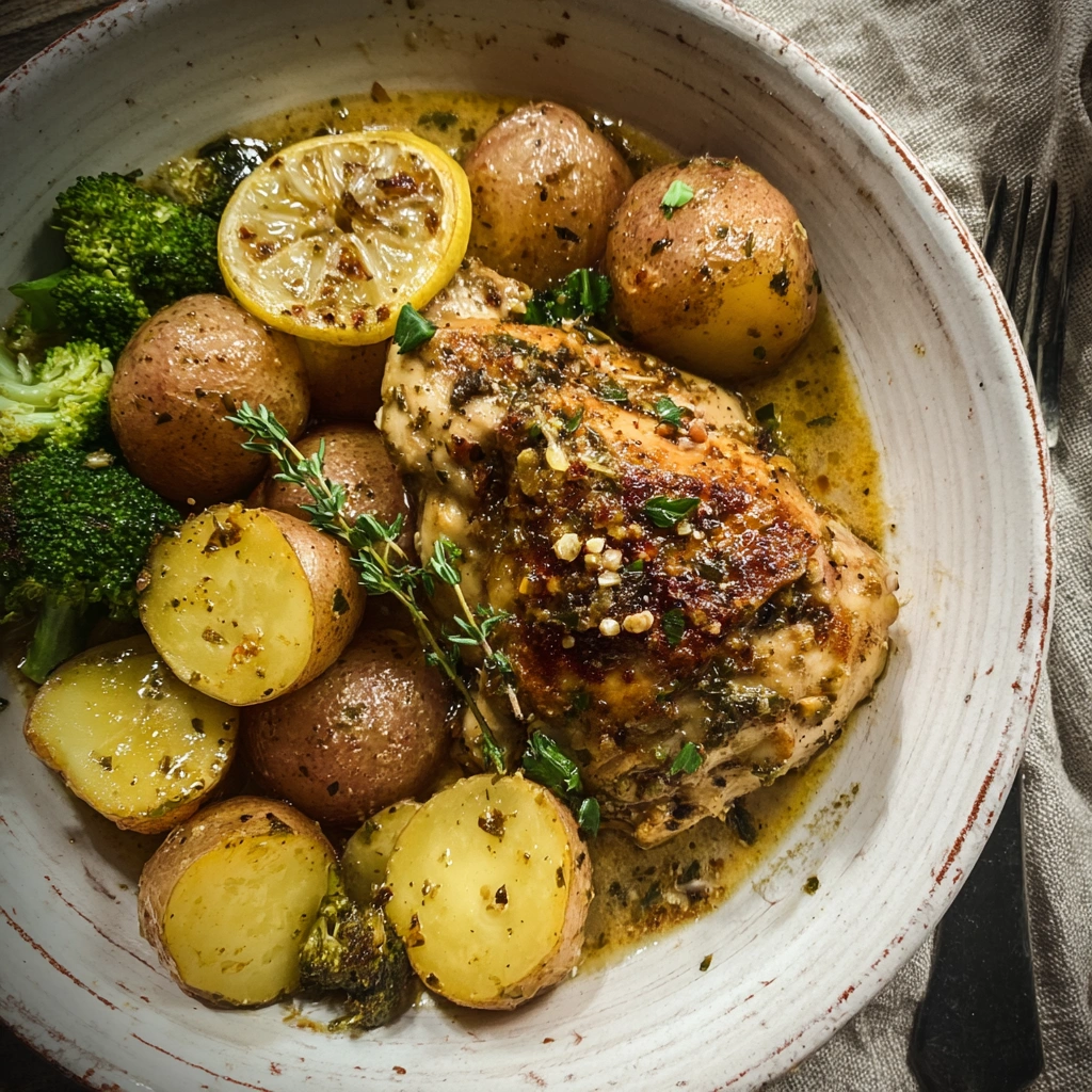 Crockpot Lemon Chicken & Potatoes: Zesty, Tender Meal - Image 2