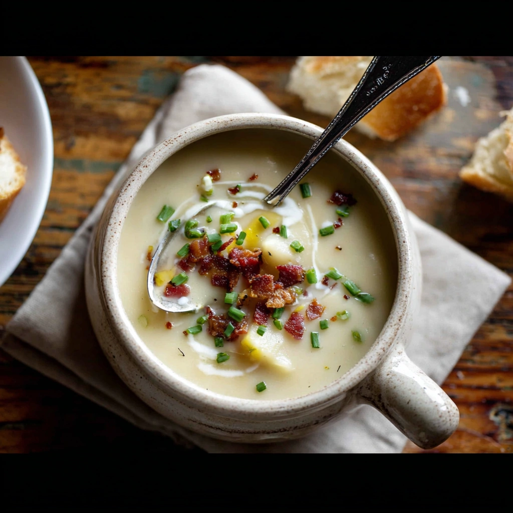 Easy Crockpot Potato Soup: Simple Comfort in a Bowl - Image 1