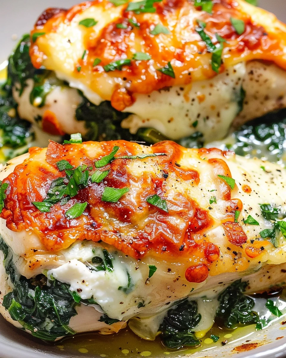 Creamy Spinach Stuffed Chicken Breast with Cream Cheese - Image 2