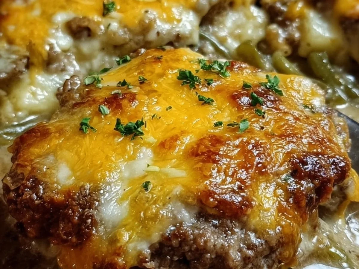 Amish Hamburger Steak Bake: Hearty Comfort Dinner - Image 2