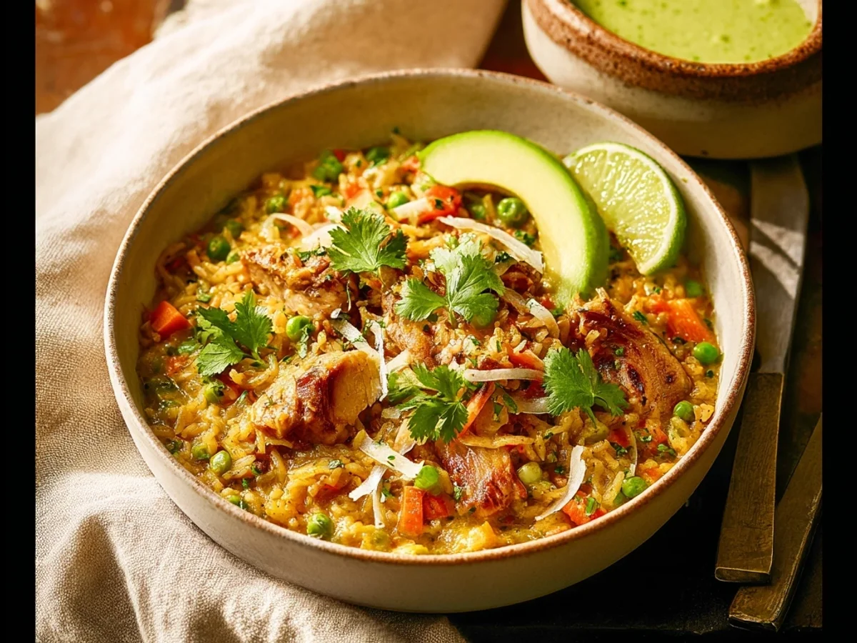 Authentic Peruvian Chicken Rice: My Family's Arroz con Pollo - Image 1