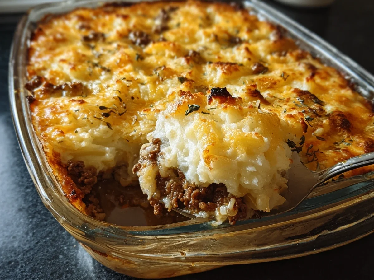 Baked Sauerkraut Casserole with Beef, Pineapple & Mashed Potatoes - Image 2