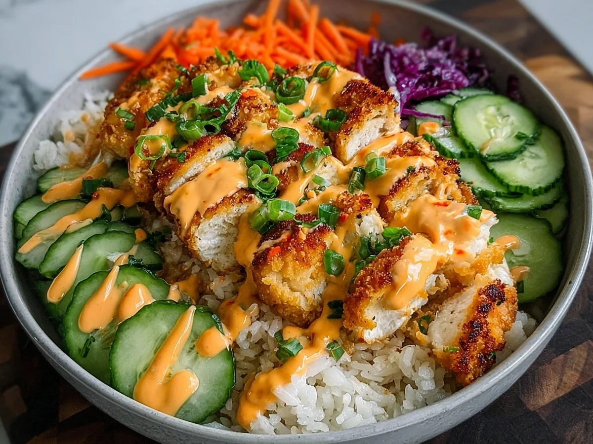 Bang Bang Chicken Bowl: Quick High-Protein Dinner - Image 2