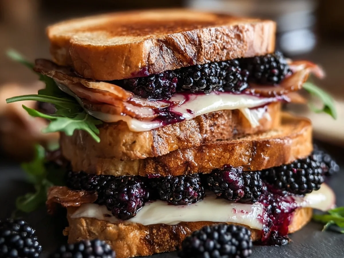 Blackberry Brie Turkey Bacon Sandwich: Sweet & Savory - Image 2