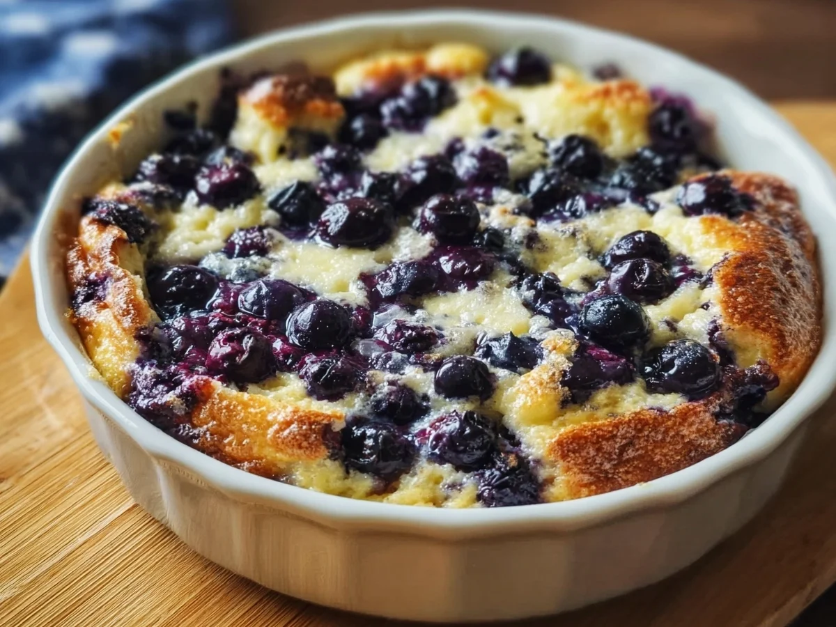 Blueberry Cottage Cheese Breakfast Bake: Easy & Healthy - Image 2
