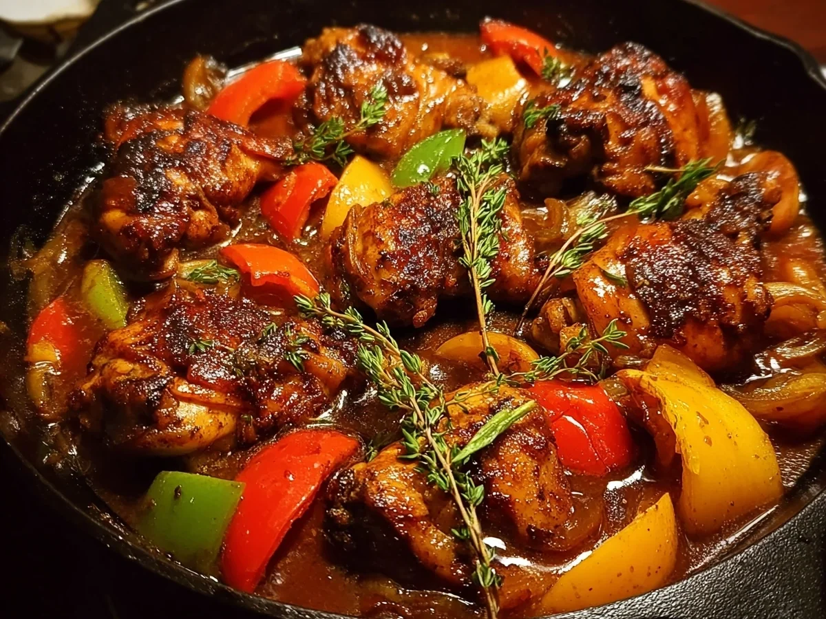 Caribbean Brown Stew Chicken: Island Comfort Dinner - Image 2
