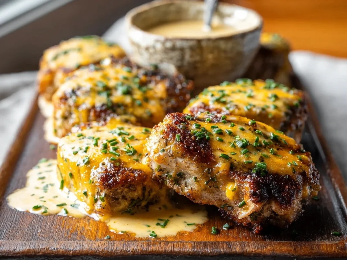 Cheddar Ranch Lamb Chops Recipe: Savory Herb-Crusted Delight - Image 1