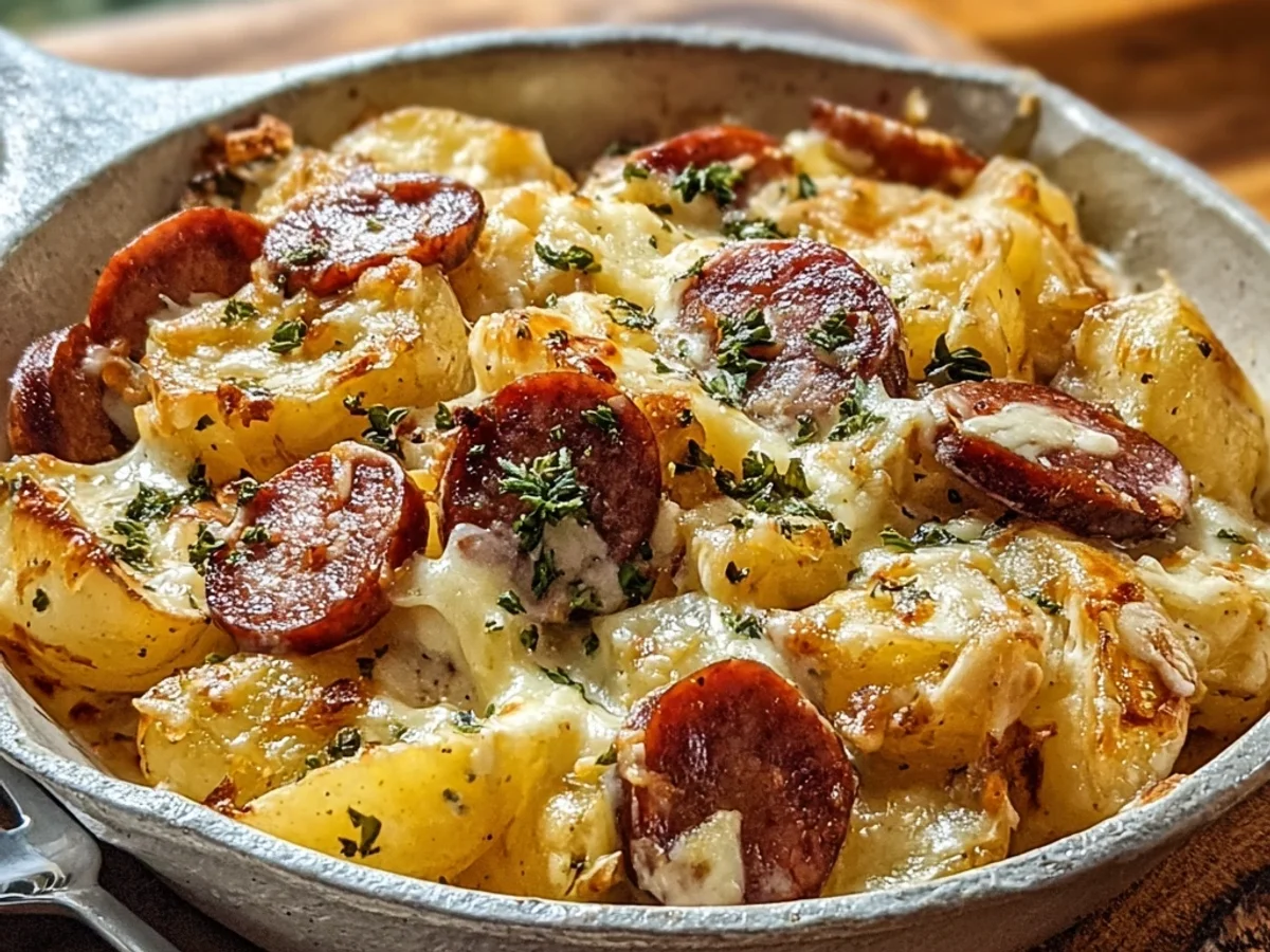 Cheesy Ranch Potatoes & Smoked Sausage: A Hearty Dinner - Image 2