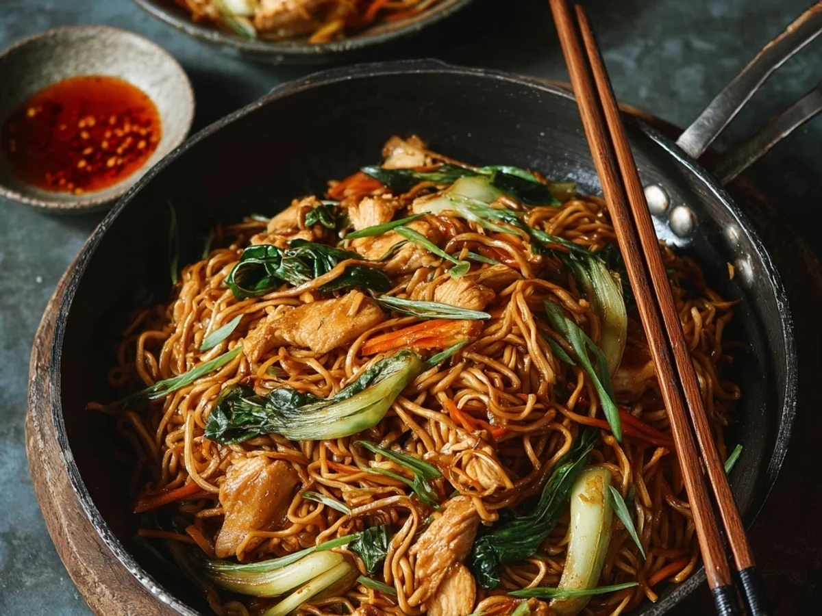 Classic Chicken Chow Mein Recipe: My Weeknight Stir-Fry - Image 1