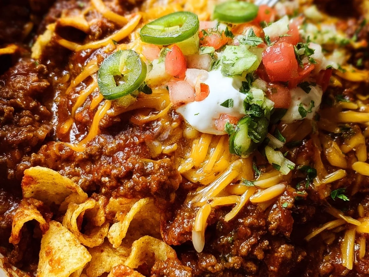 Classic Frito Pie: Easy Chili & Cheese Casserole Recipe - Image 1