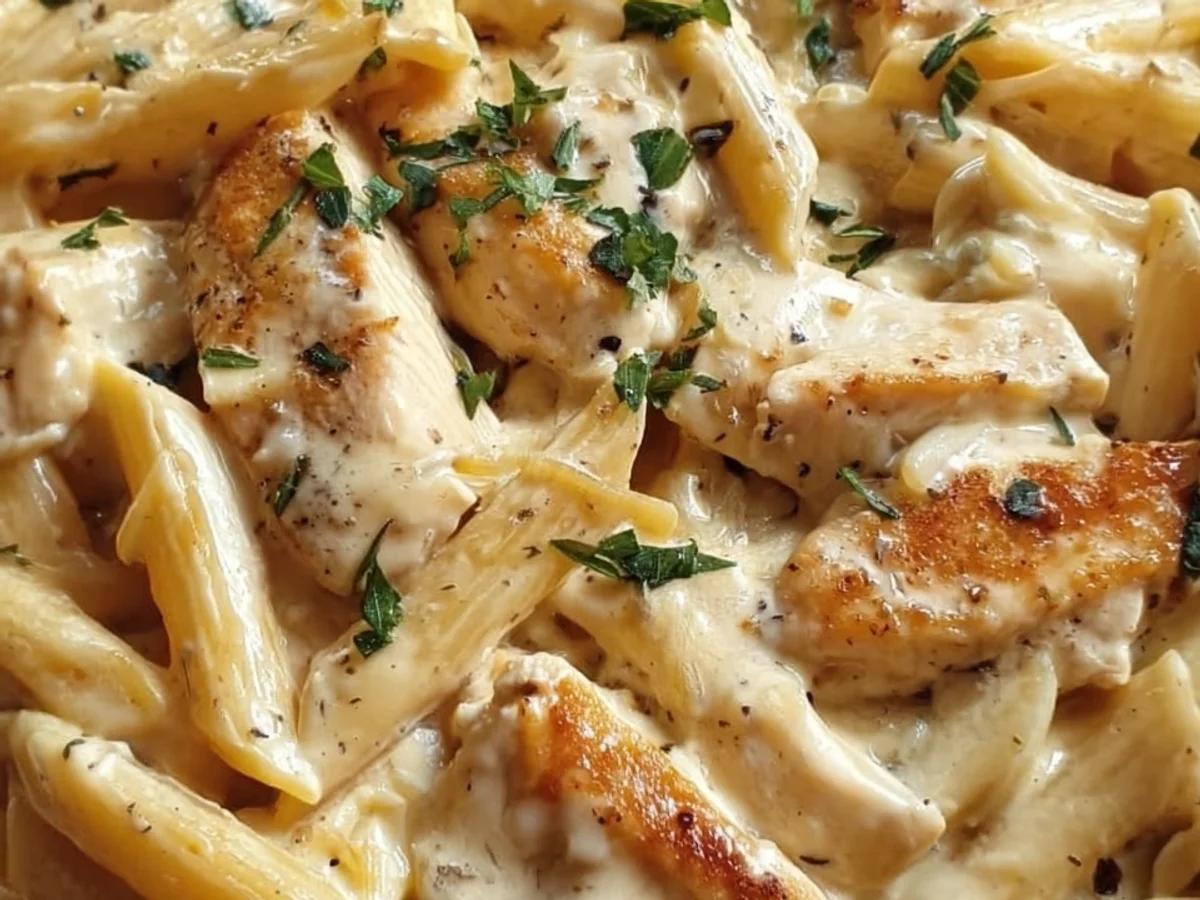 Crac Chicken Penne: Quick & Creamy Pasta Dinner - Image 2