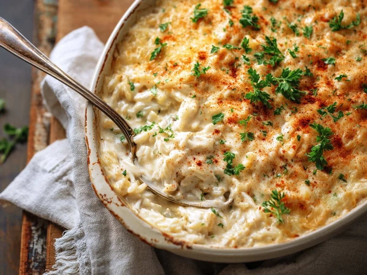 Creamy Angel Chicken Rice Casserole for Family Dinners - Image 2