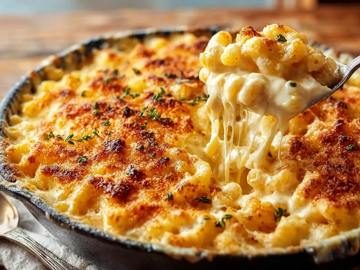 Creamy Baked Mac and Cheese: A Homestyle Comfort Dish - Image 2