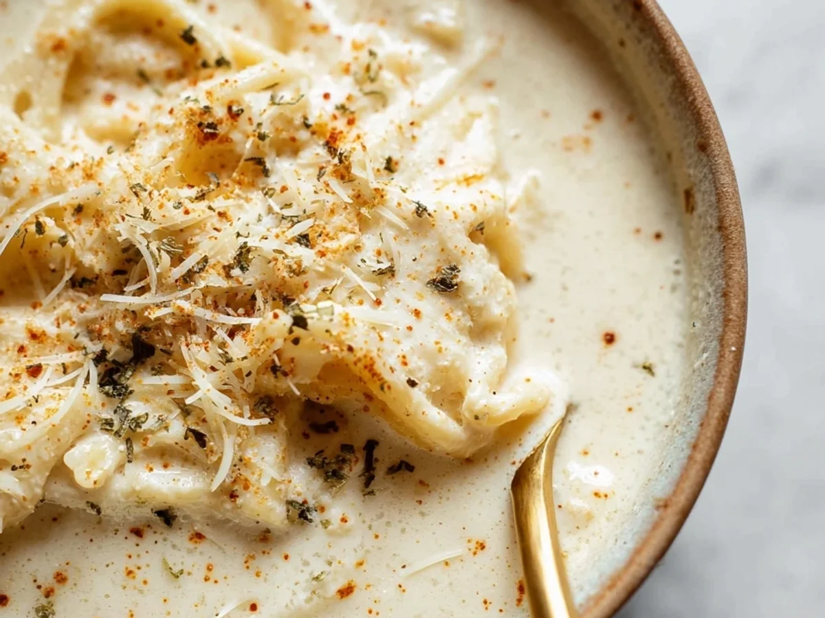 Creamy Cajun Alfredo Sauce: Spicy Pasta Perfection - Image 1