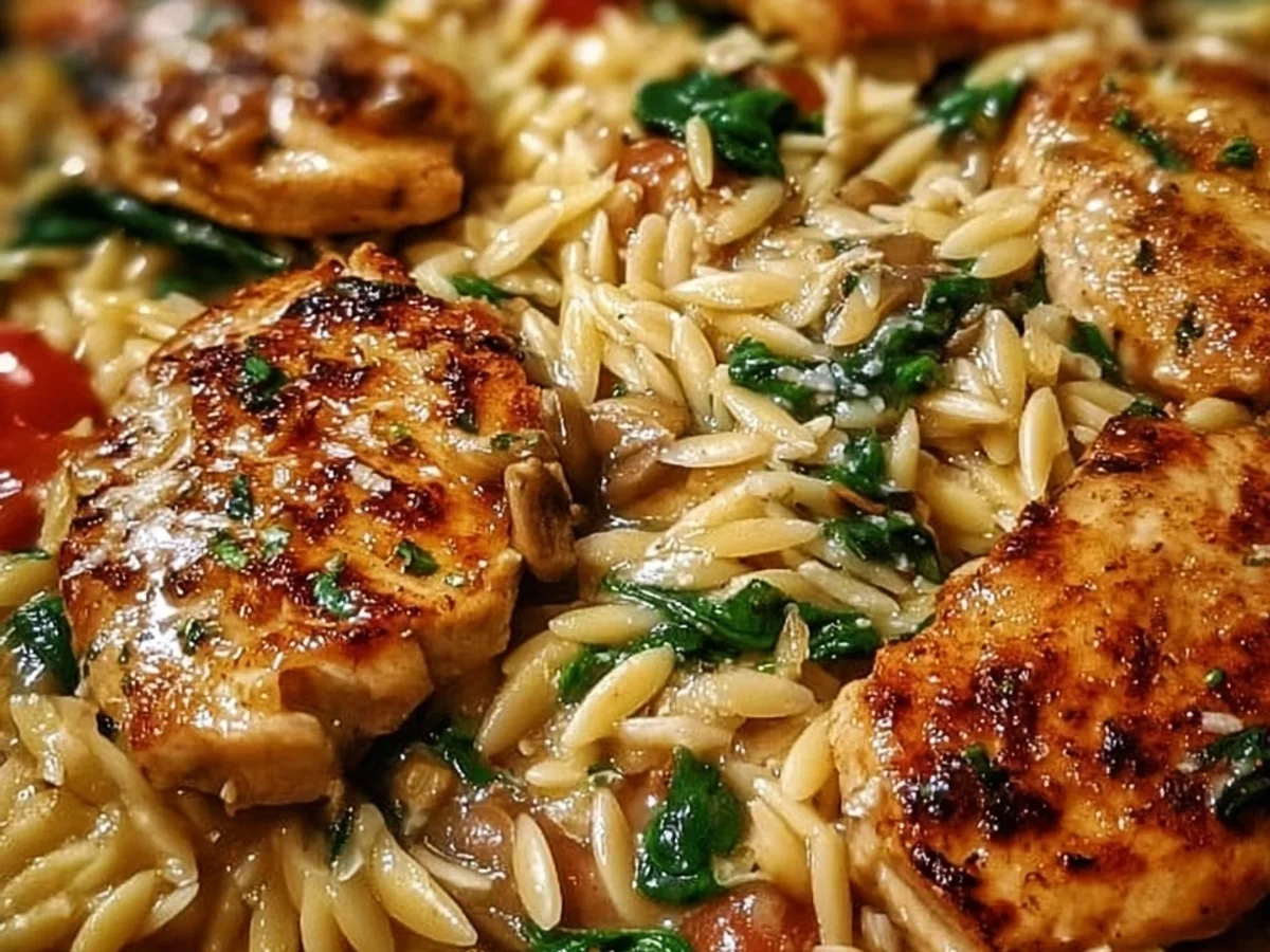 Creamy Chicken Orzo: Simple Weeknight Skillet - Image 2