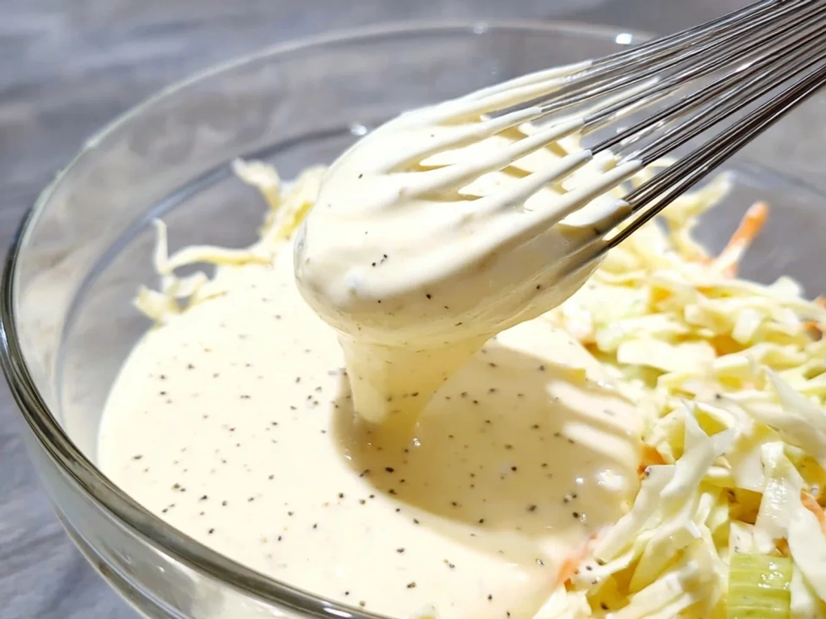Creamy Coleslaw Dressing: Tangy, Sweet & Simple - Image 1