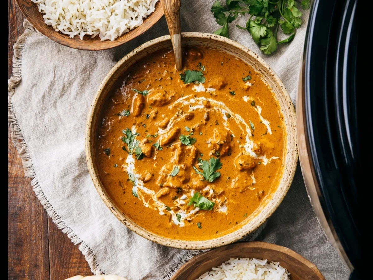 Creamy Crockpot Butter Chicken Simmer - Image 2