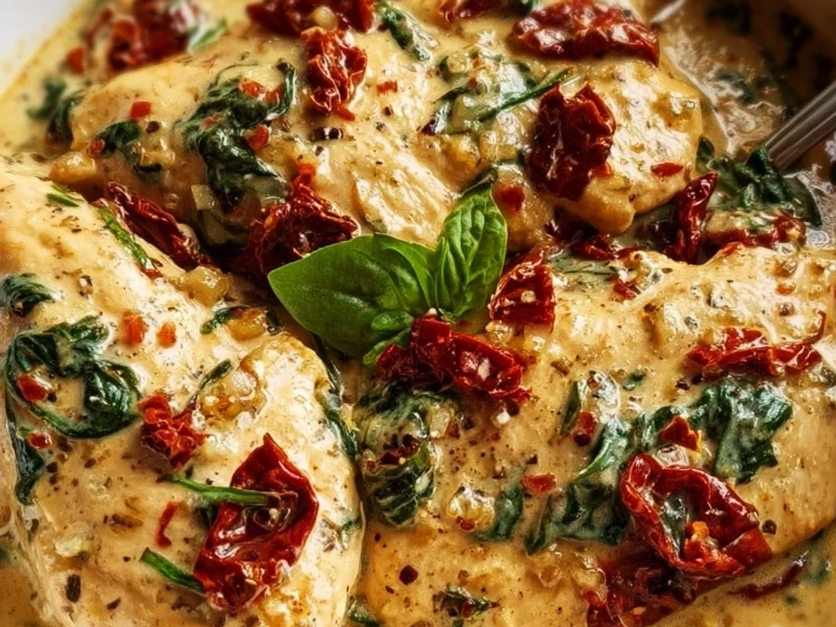 Creamy Crockpot Marry Me Chicken: Easy Dinner Delight - Image 1