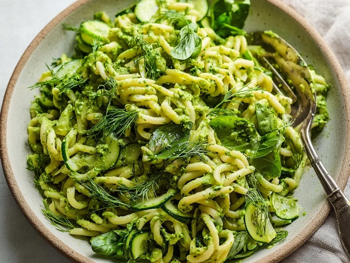 Creamy Green Goddess Pasta Salad: Easy & Fresh - Image 2