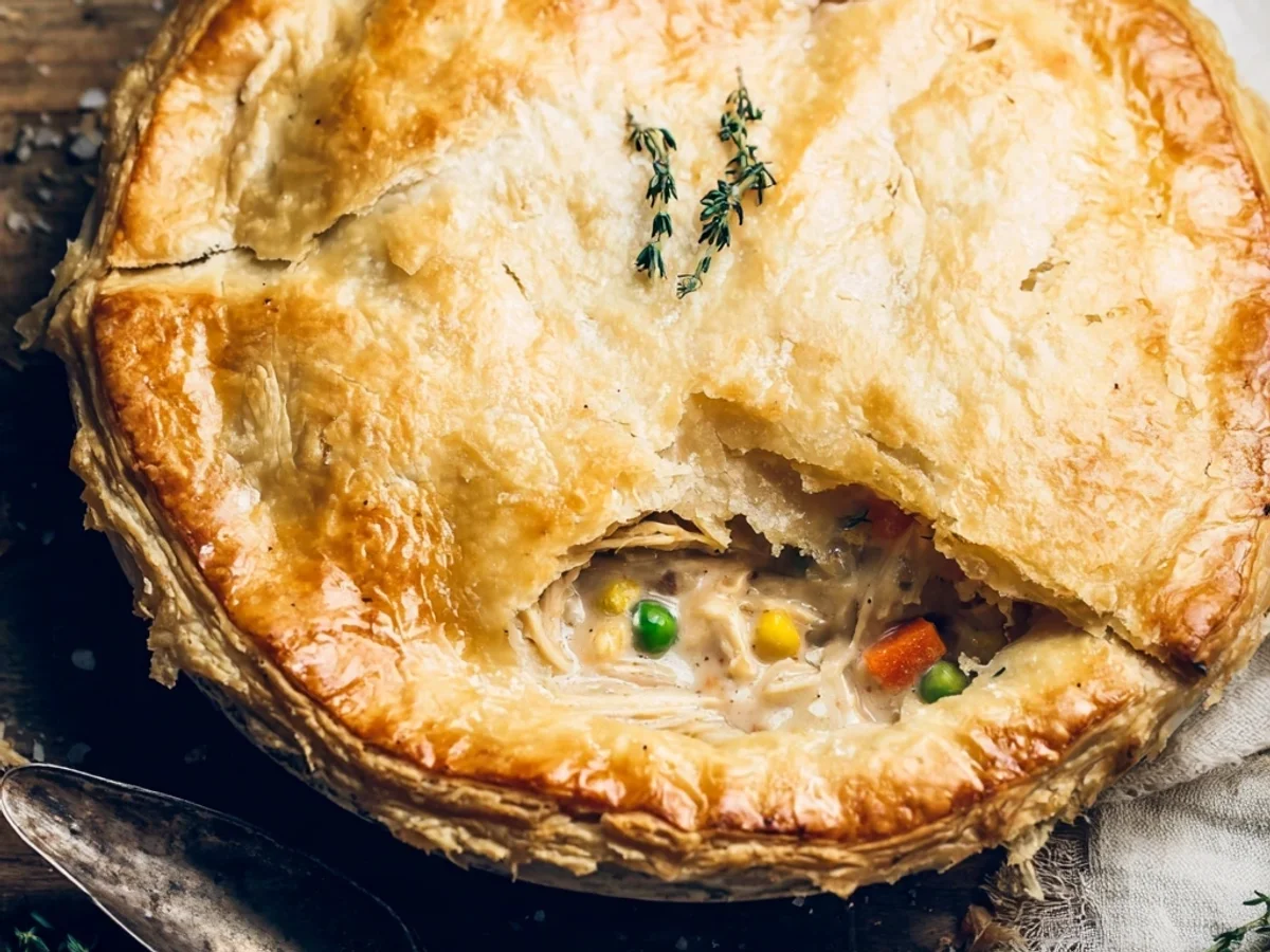 Creamy Homemade Chicken Pot Pie: A Family Favorite - Image 2