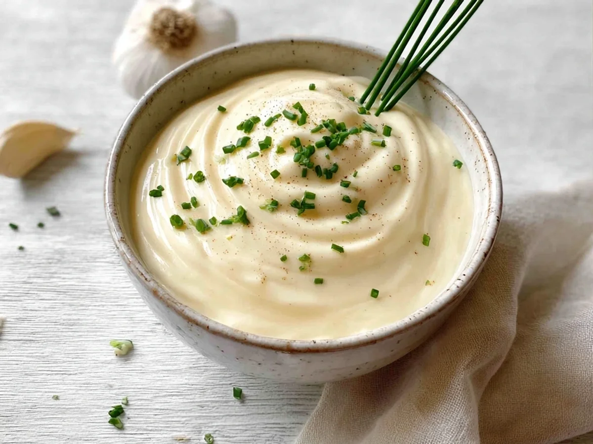 Creamy Homemade Garlic Aioli Recipe: A Kitchen Essential - Image 2