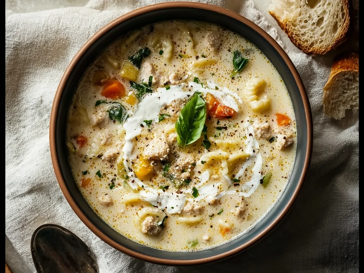 Creamy Italian Ground Chicken Soup: Rich & Easy - Image 2