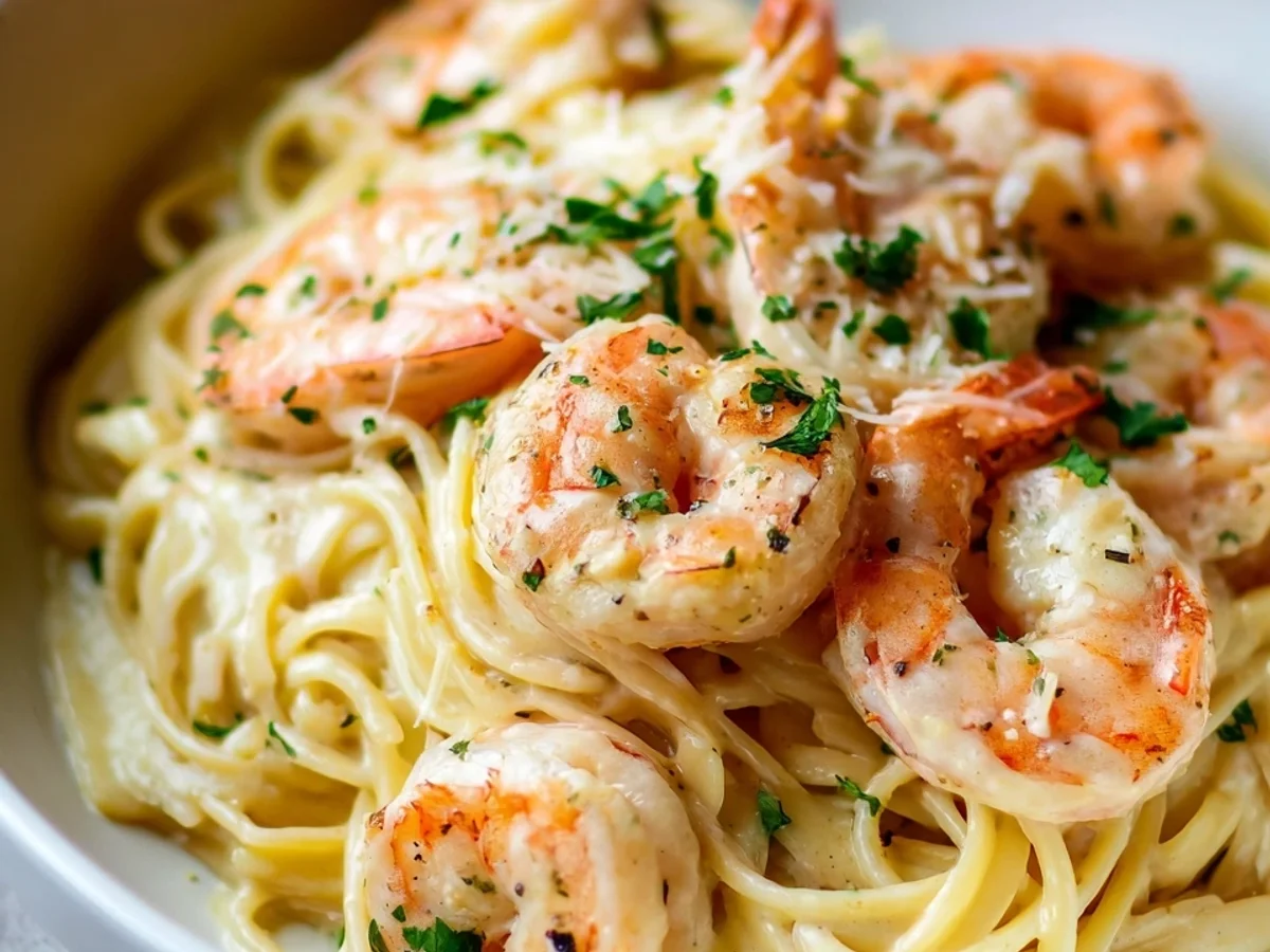 Creamy Lemon Shrimp Spaghetti - Image 2