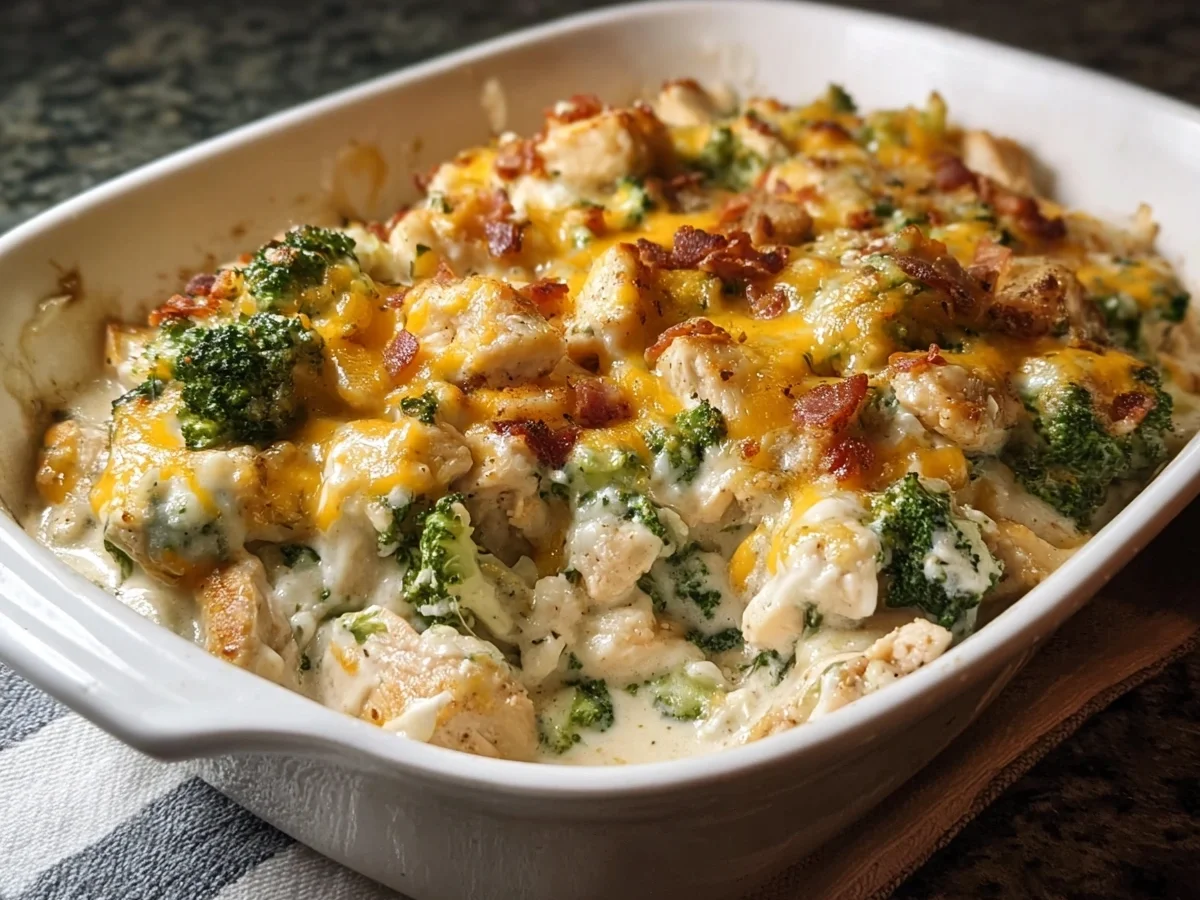 Creamy Low Carb Chicken Casserole for Keto Dinner - Image 2