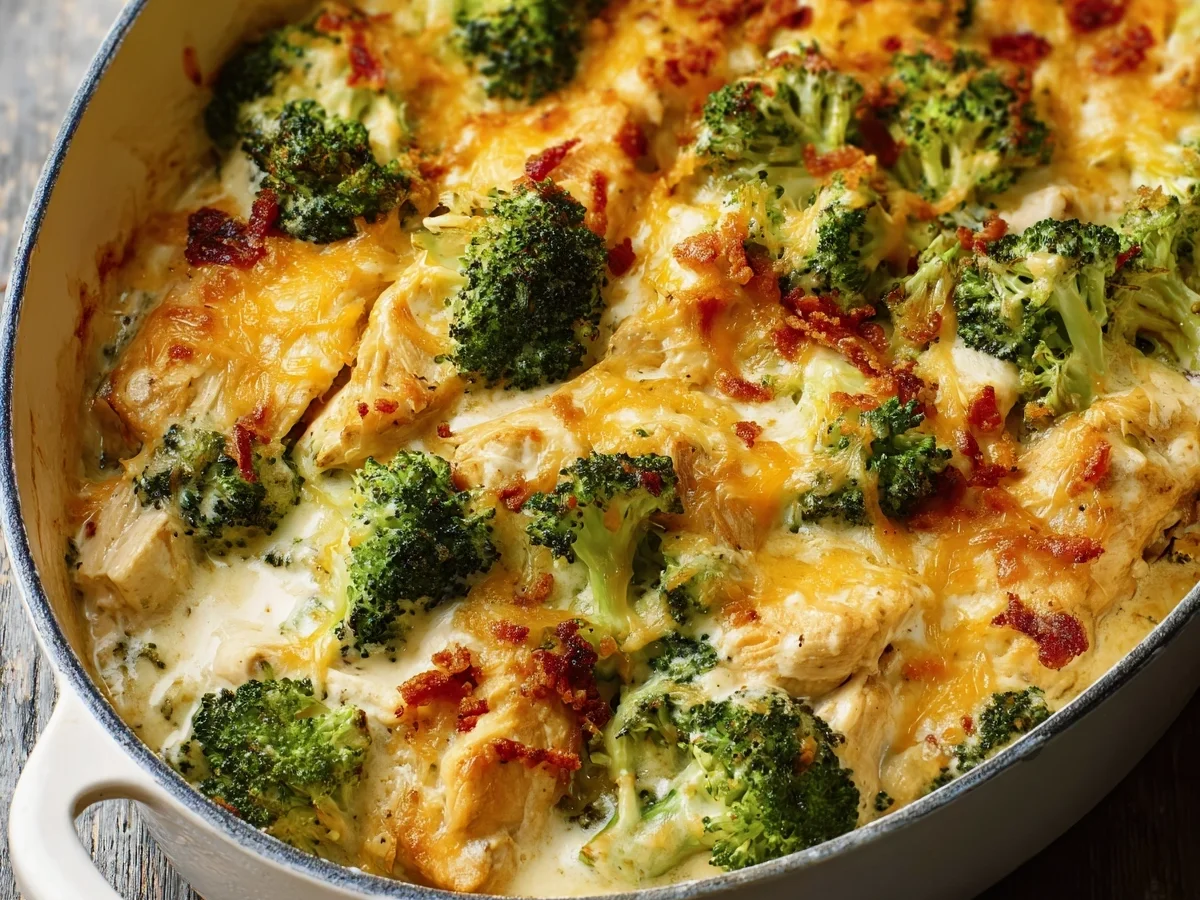 Creamy Low Carb Chicken Casserole - Image 1
