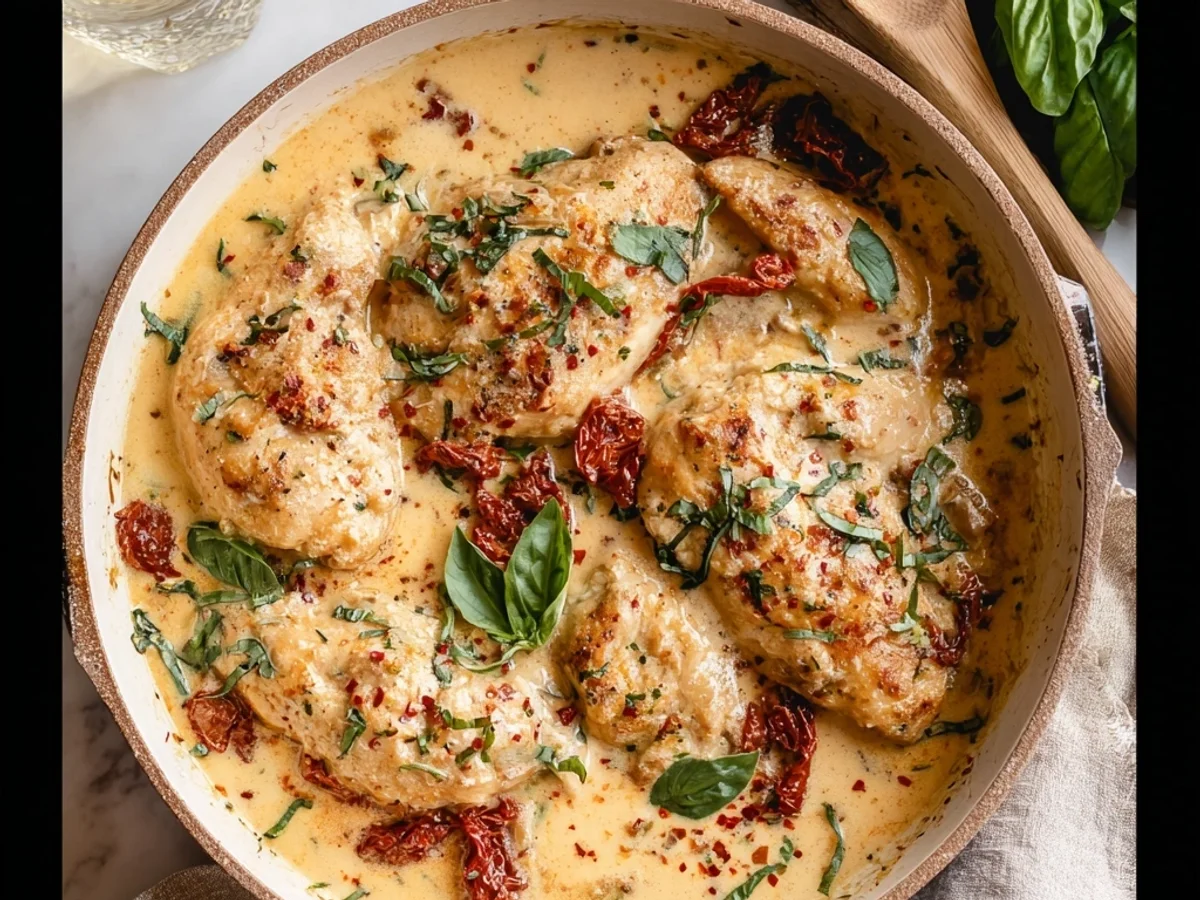 Creamy Marry Me Chicken: Sun-Dried Tomato Sauce - Image 2