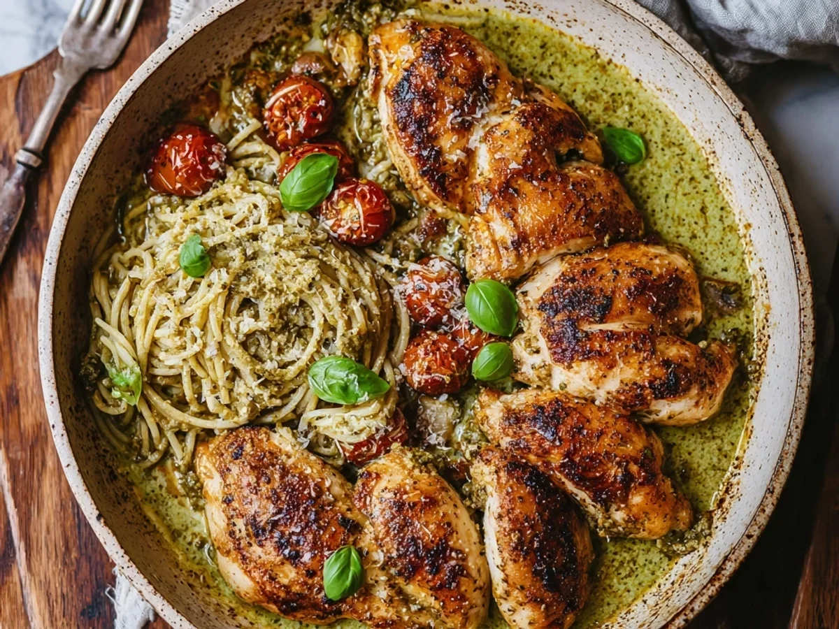 Creamy Pesto Chicken: A Simple Weeknight Delight - Image 2