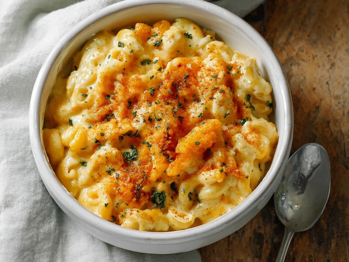 Creamy Popeyes Mac and Cheese Copycat Recipe - Image 1