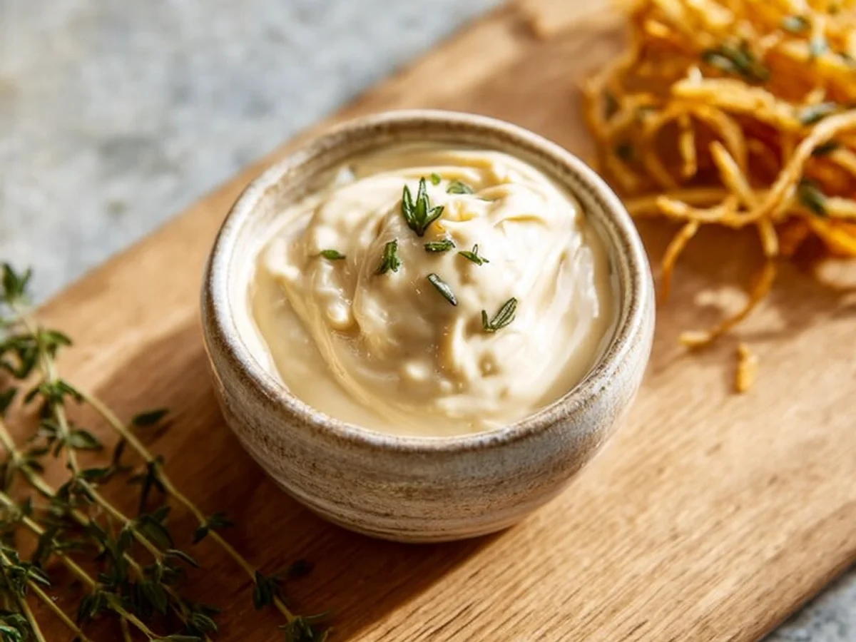 Creamy Roasted Garlic Aioli: 3 Simple Ingredients - Image 1