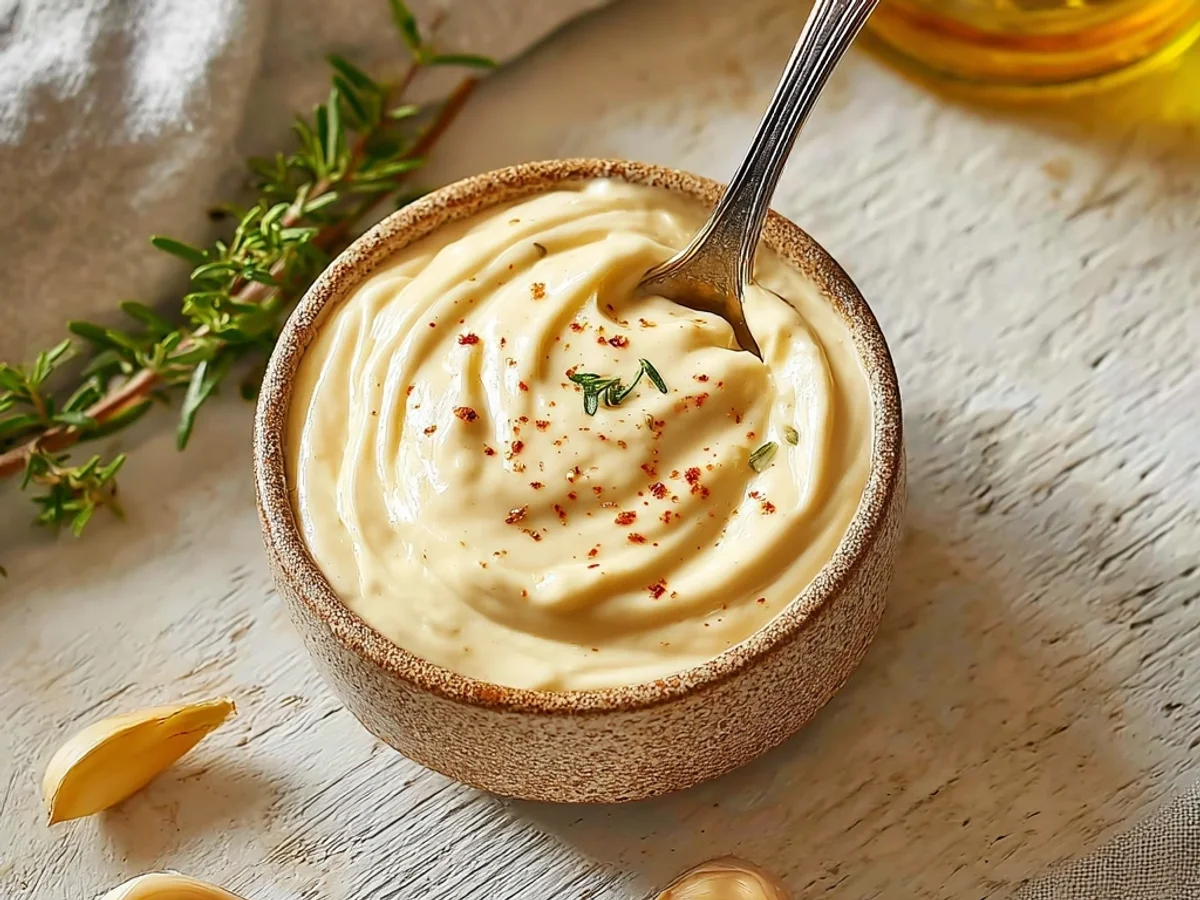 Creamy Roasted Garlic Aioli Sauce: Homemade Zest - Image 2