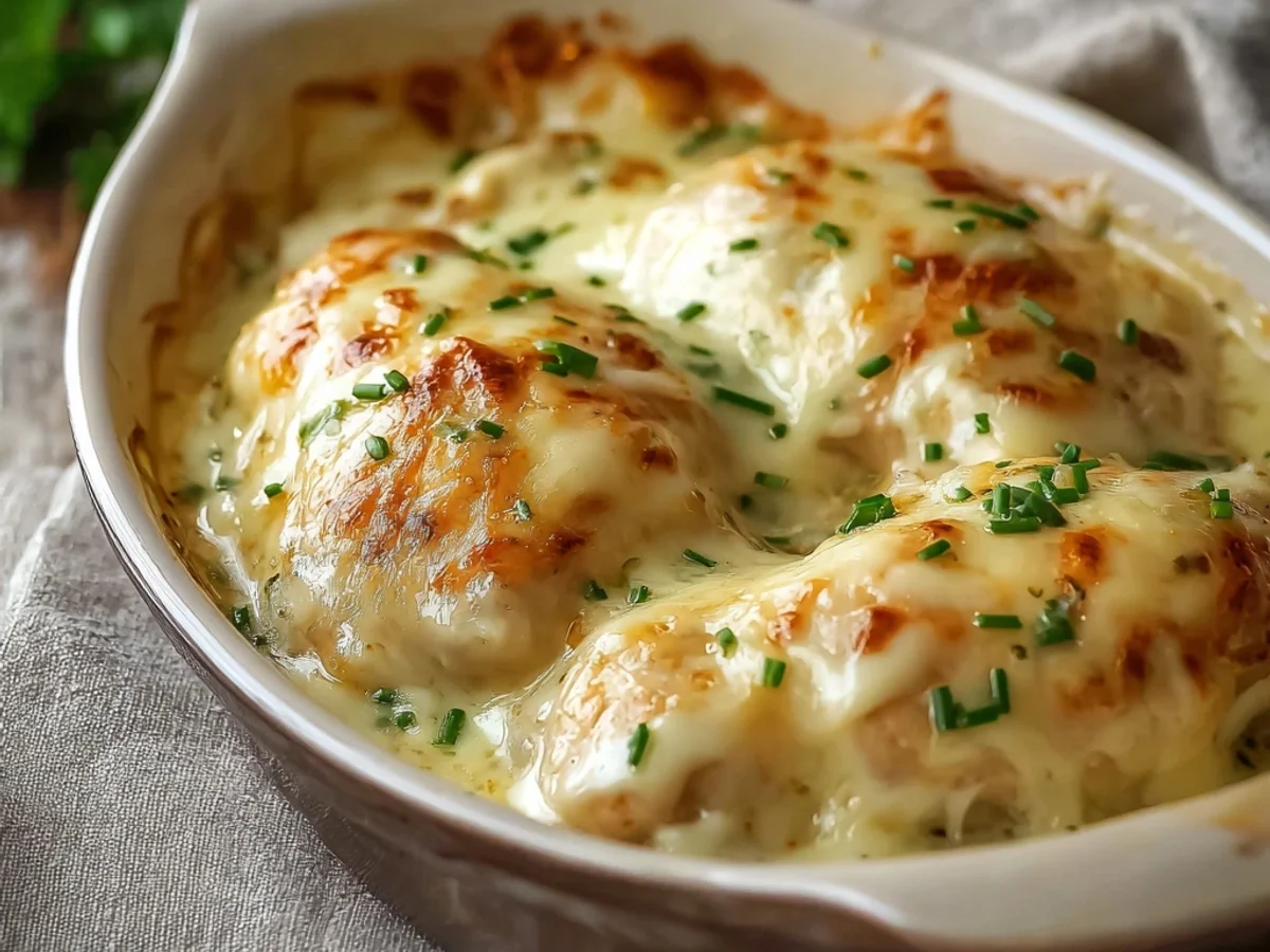 Creamy Smothered Cheesy Sour Cream Chicken Recipe - Image 2