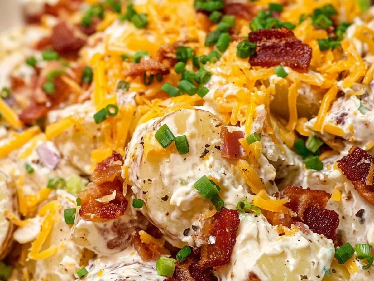 Creamy Steakhouse Potato Salad Bites: A Flavorful Starter - Image 1