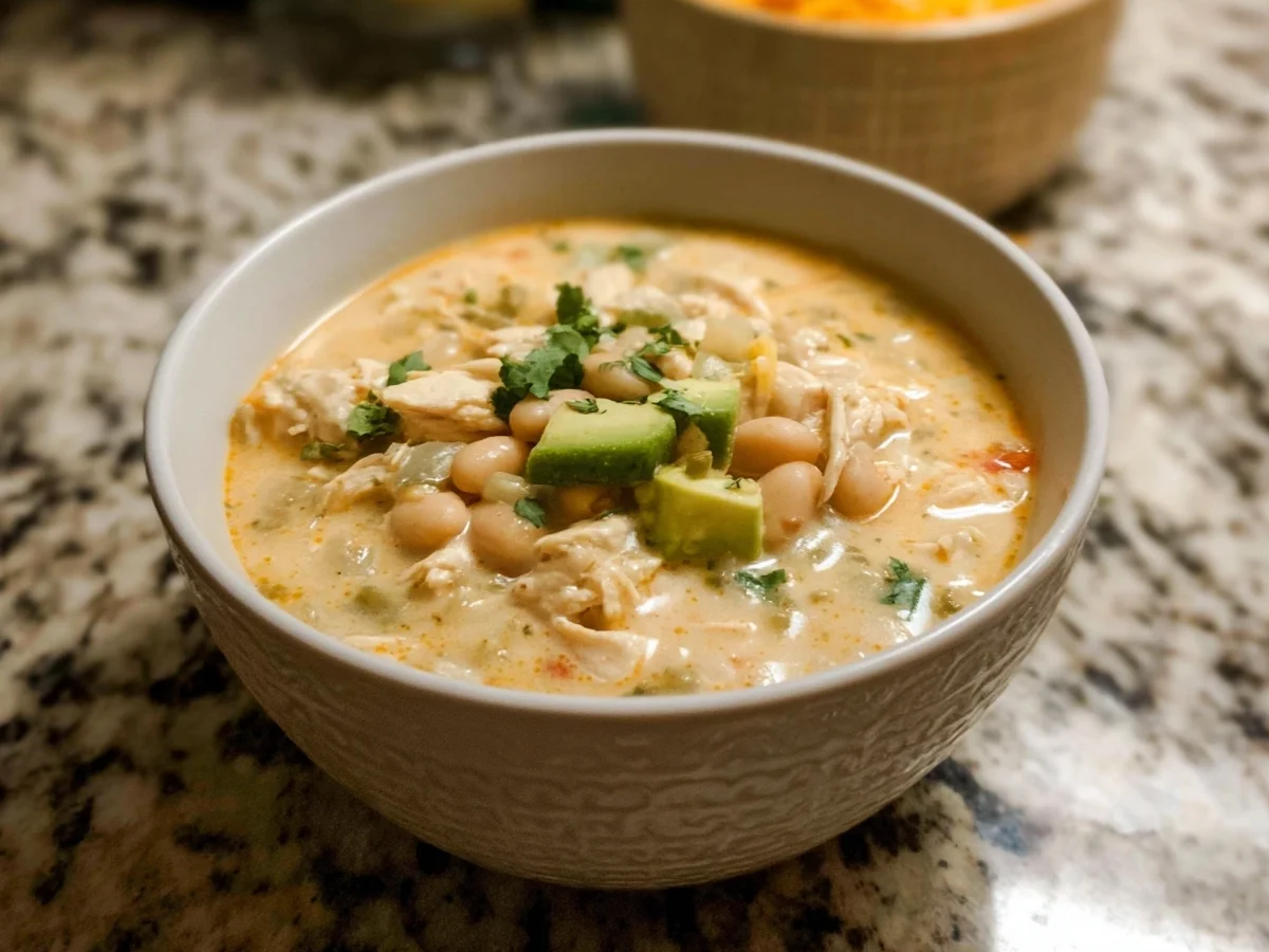 Creamy White Chicken Chili: Quick & Comforting Meal - Image 2