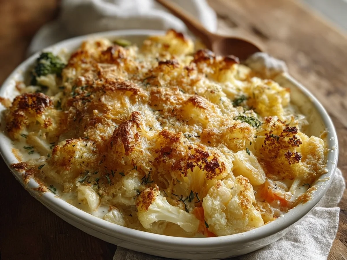 Creamy Winter Vegetable Bake: A Hearty Dish - Image 2