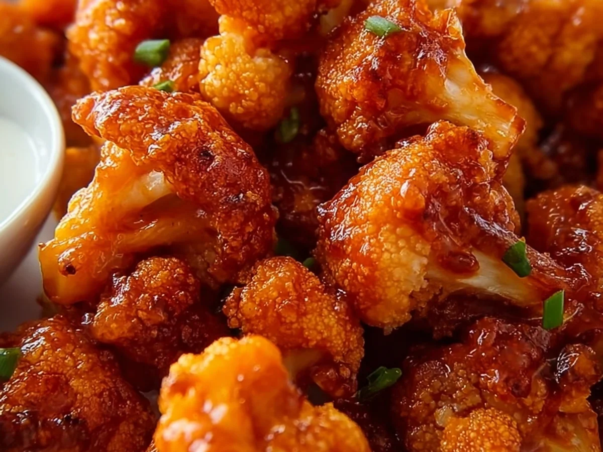 Crispy Air Fryer Buffalo Cauliflower Bites - Image 1