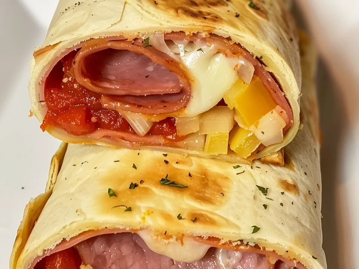 Crispy Air Fryer Hot Italian Wraps for Quick Meals - Image 1