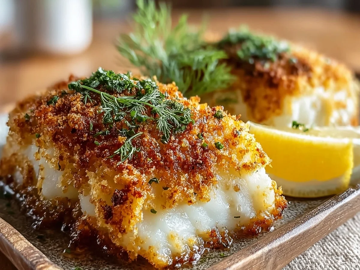 Crispy Air Fryer Parmesan Crusted Cod: Fast & Flavorful - Image 2