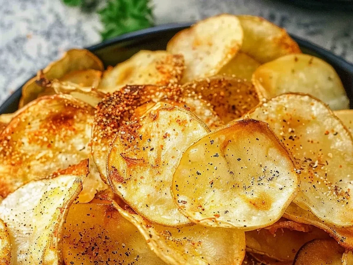 Crispy Air Fryer Potato Chips: Easy Homemade Crunch - Image 1