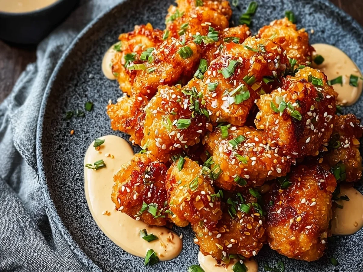 Crispy Bang Bang Chicken with Sweet Spicy Sauce - Image 2