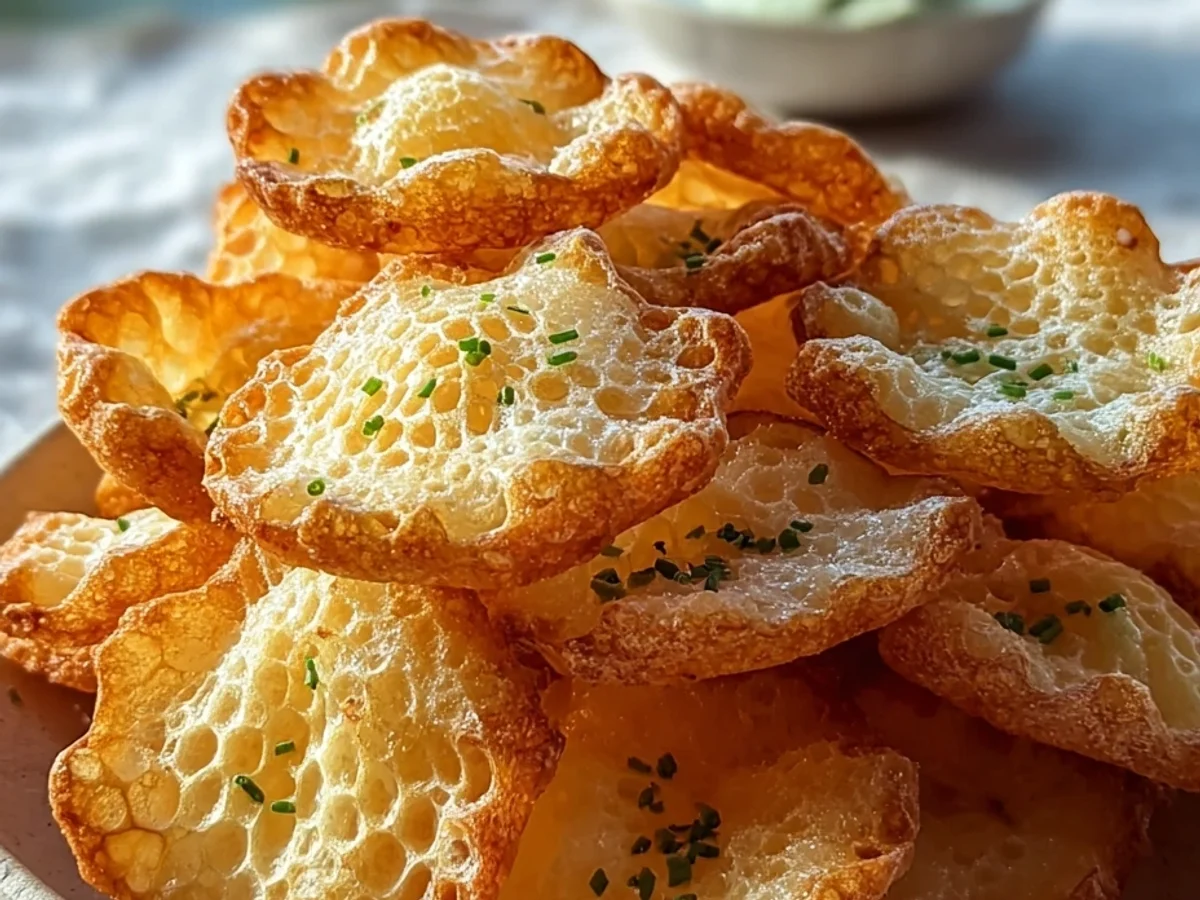 Crispy Cottage Cheese Chips: Savory High-Protein Snack - Image 2