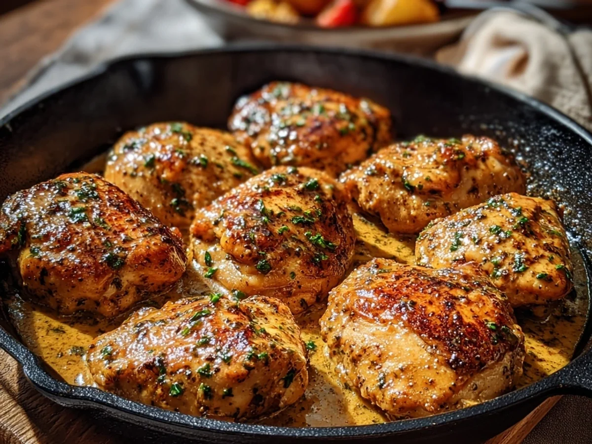 Crispy Cowboy Butter Chicken Recipe with Garlic Herbs - Image 2