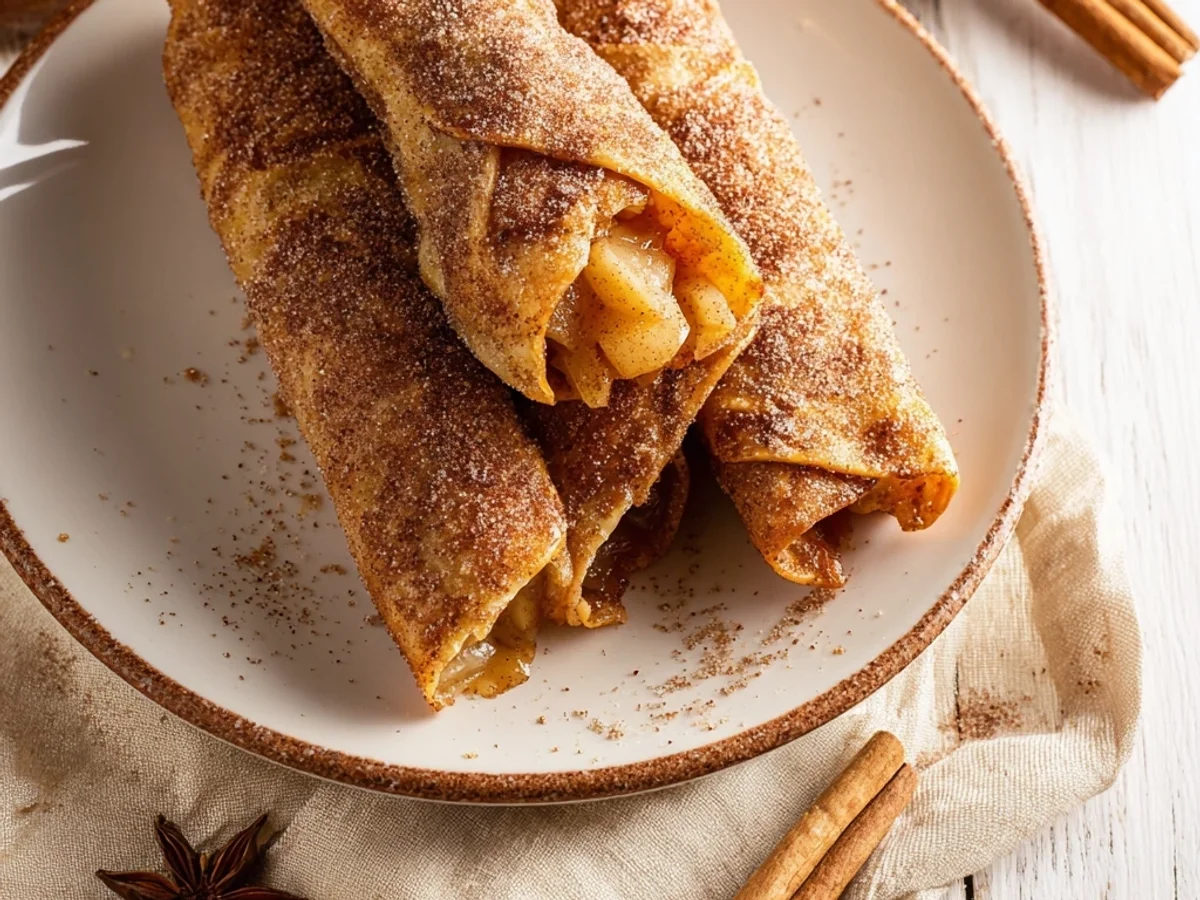 Crispy Easy Air Fryer Apple Pie Taquitos: A Sweet Treat - Image 2