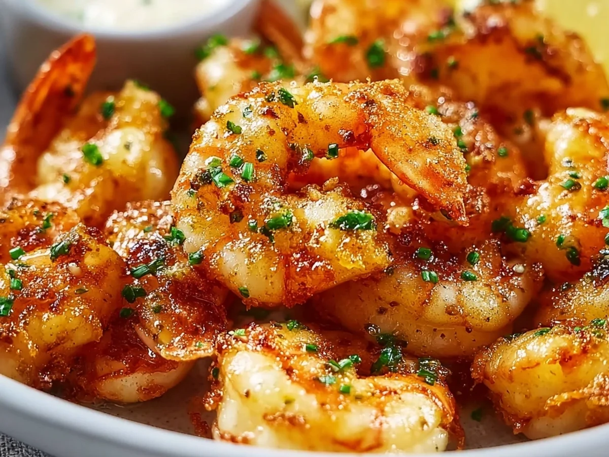 Crispy Garlic Butter Air Fryer Shrimp: Quick & Flavorful - Image 1
