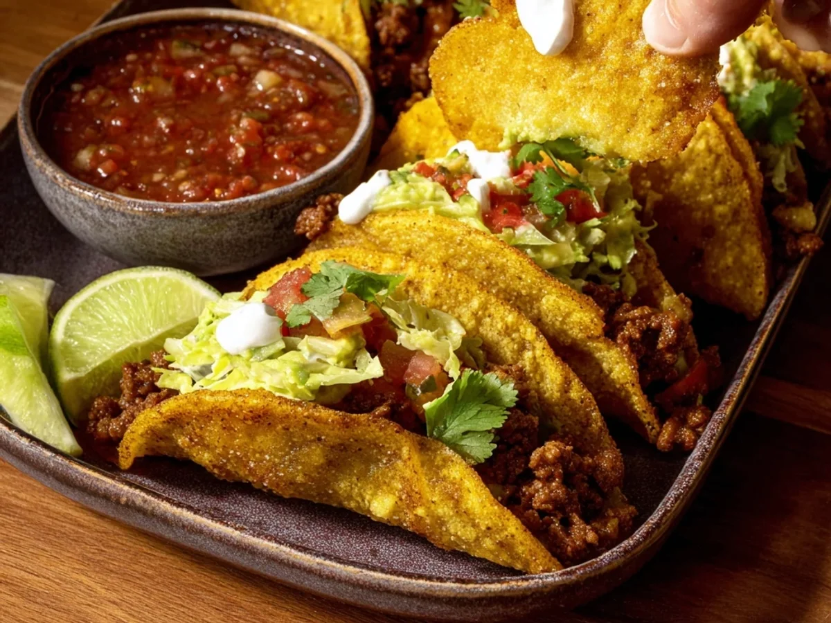 Crispy Ground Beef Tacos: Weeknight Crunch - Image 2