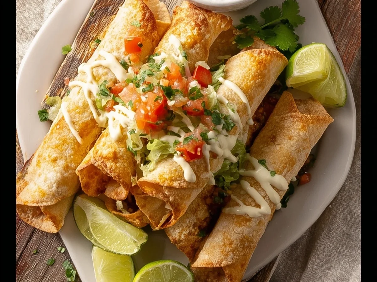 Crispy Quick & Easy Chicken Flautas for Busy Nights - Image 1