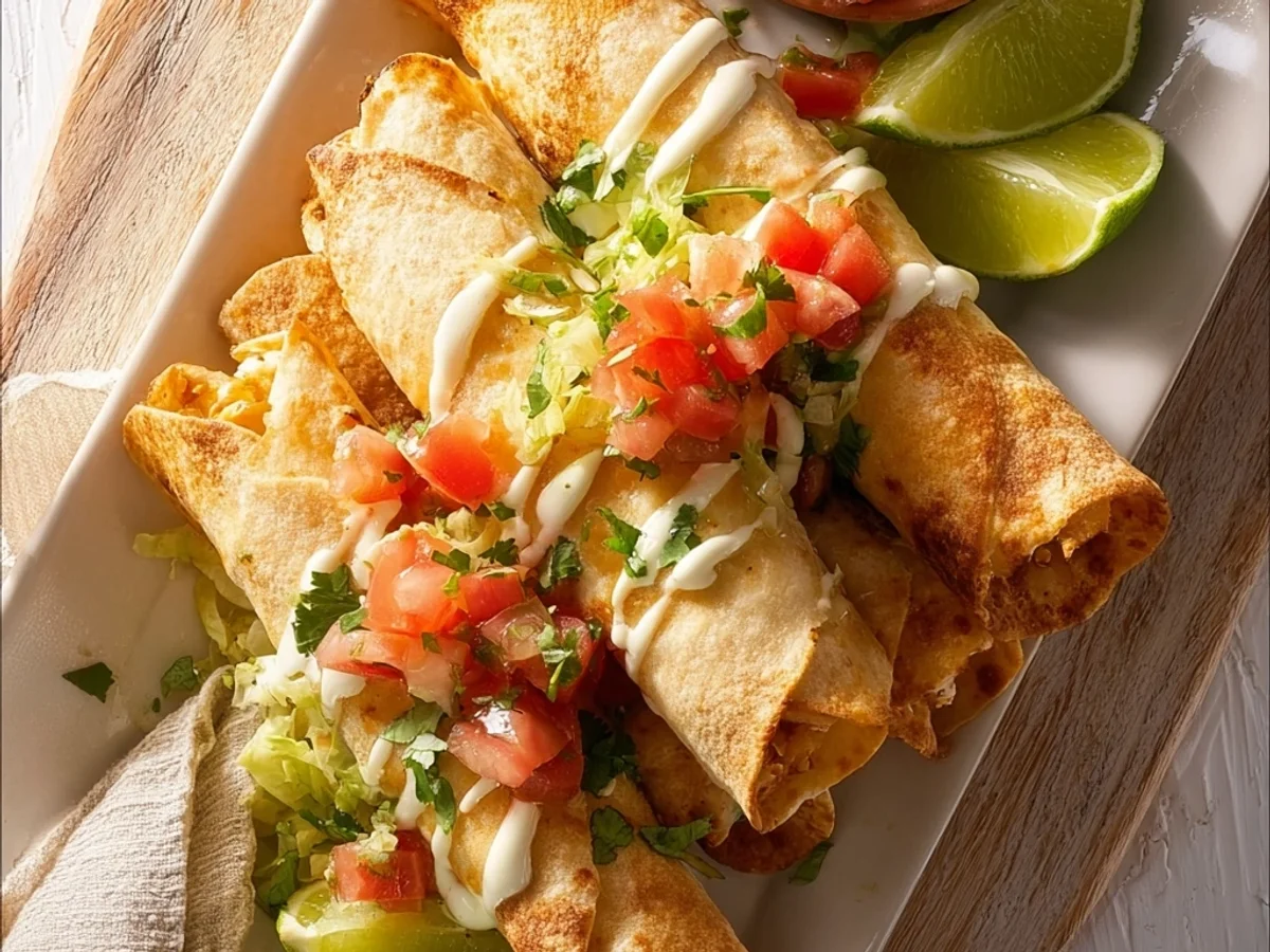 Crispy Quick & Easy Chicken Flautas for Busy Nights - Image 2